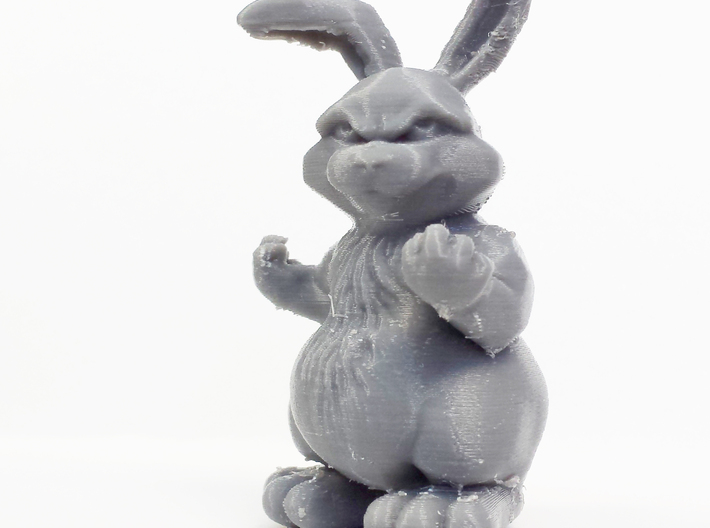 Bunny with a Attitude 3d printed