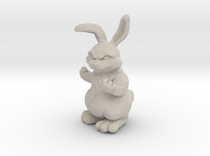 Bunny with a Attitude 3d printed