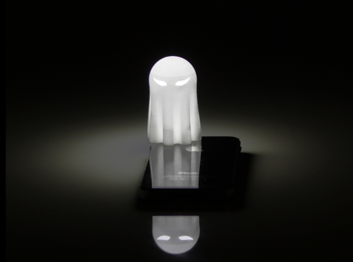Lightclip: ninja Ghost, iPhone 5/5s 3d printed  