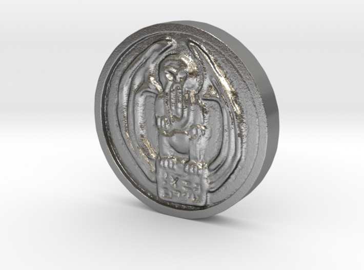 Cthulhu Coin 3d printed