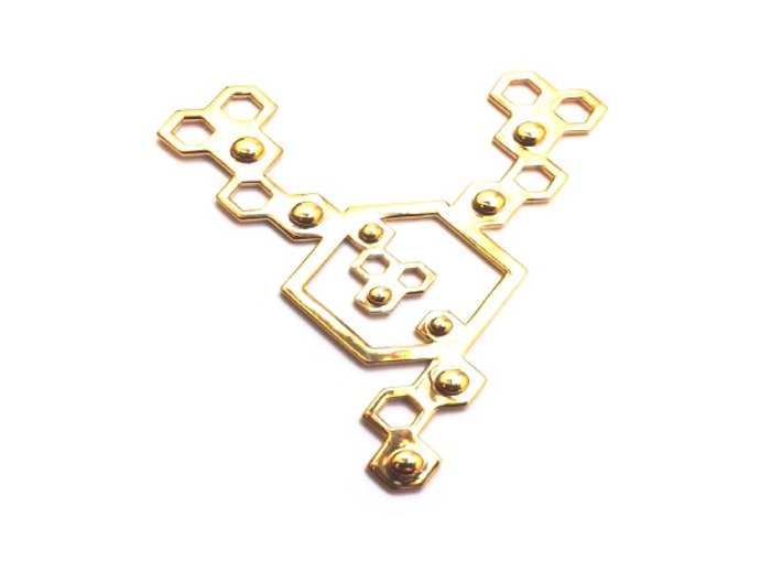 QeensNest pendant/necklace 3d printed 