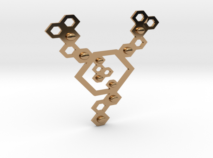 QeensNest pendant/necklace 3d printed
