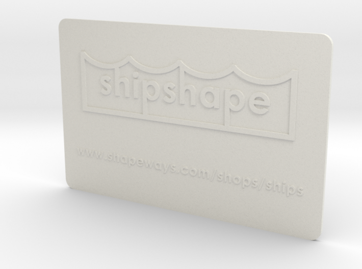 Welcome to shipshape 3d printed