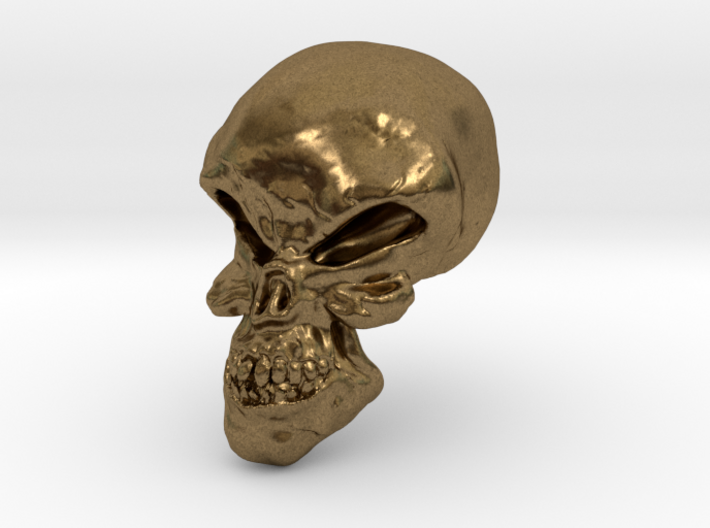 Little Scary Skull 3d printed