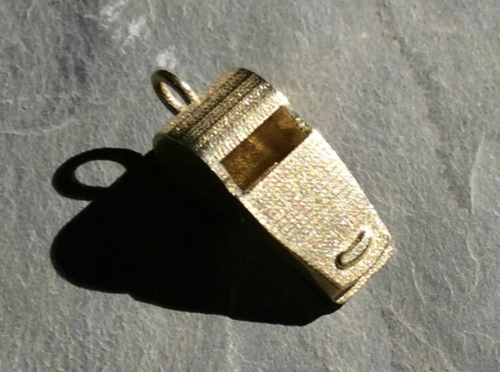 Whistle Pendant 3d printed