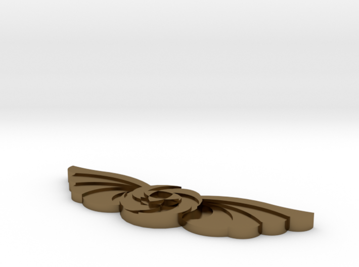 Angel Wing Pendant 3d printed