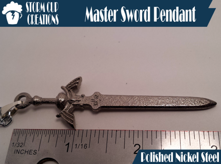 Master Sword Pendant 3d printed Imperial