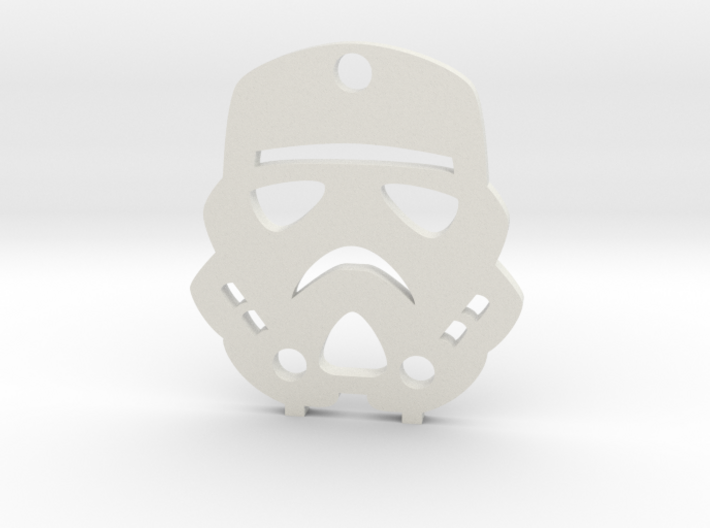 Imperial Stormtrooper Pendant 3d printed