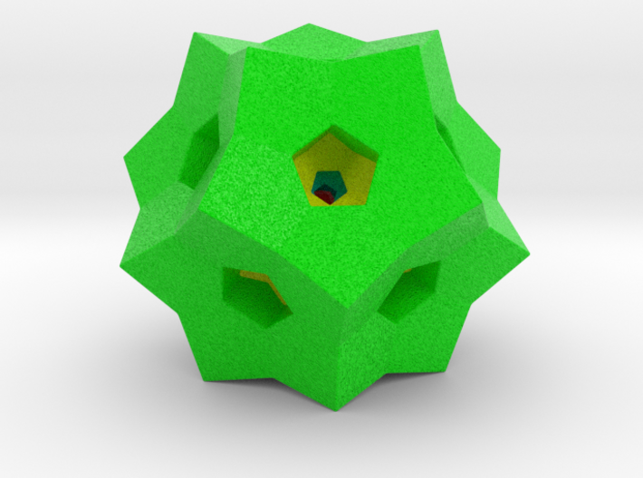 0077 &quot;Dodecaplex&quot; Polytope 120-Cell #002 (5 cm) 3d printed
