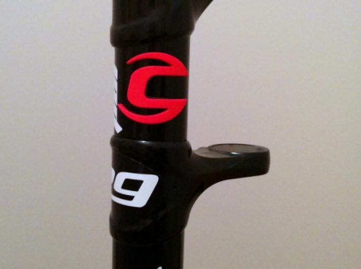 Cannondale bicycle front logo 3d printed