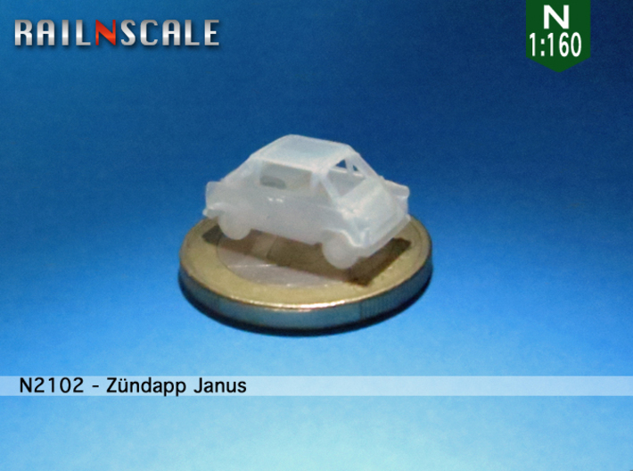 Zündapp Janus (N 1:160) 3d printed 