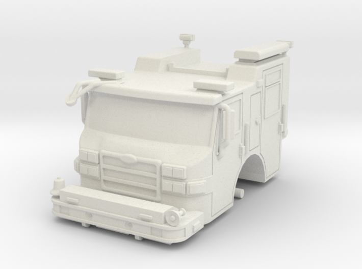 Vehicle-016-cab-hollow 1-64 3d printed