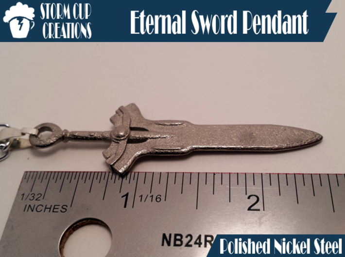 Eternal Sword Pendant 3d printed Imperial
