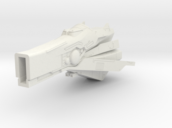 LoGH Imperial Fast Battleship 1:3000 (Part 2/2) 3d printed