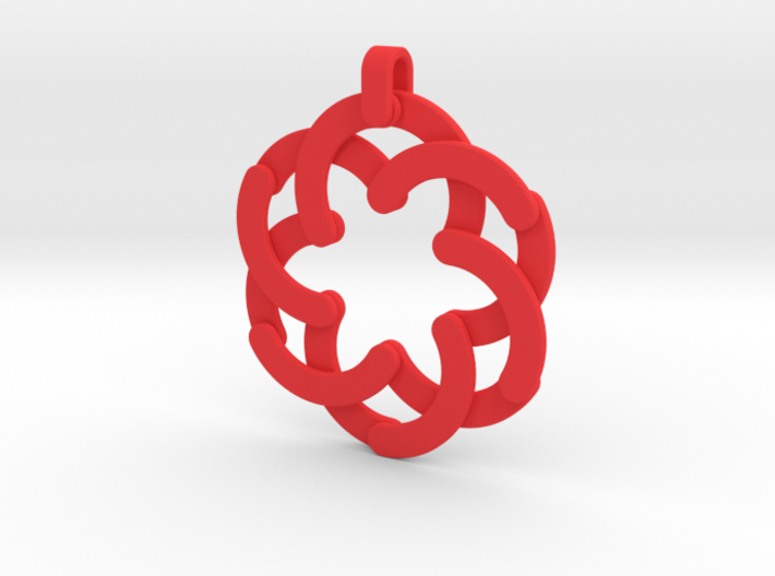 Expandable Mandala Pendant/Keychain 3d printed 