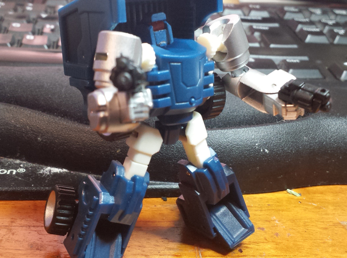 &quot;MtMtE&quot; Tubes head 3d printed Painted FUD. Toy not included!