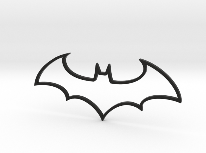 Batman Symbol 3d printed