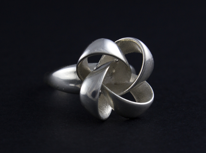 Knot Ring Size 7 3d printed 