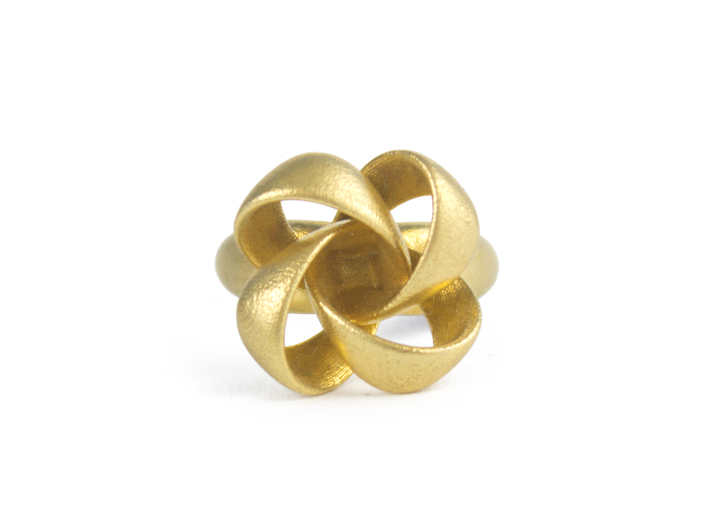 Knot Ring Size 7 3d printed 