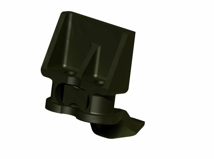 Type 5 EEC for AFV Club track set 3d printed Rendered image of 3D CAD model