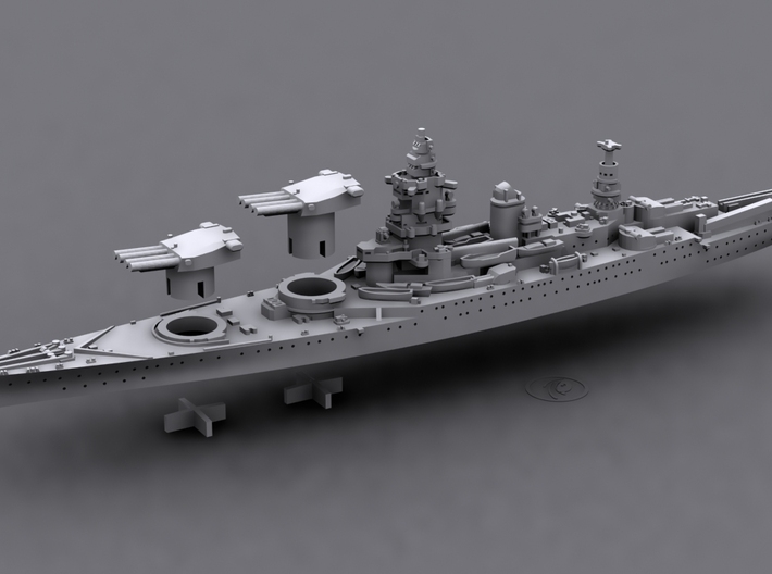 1/1800 MN BC Dunkerque [1940] 3d printed Computer software render