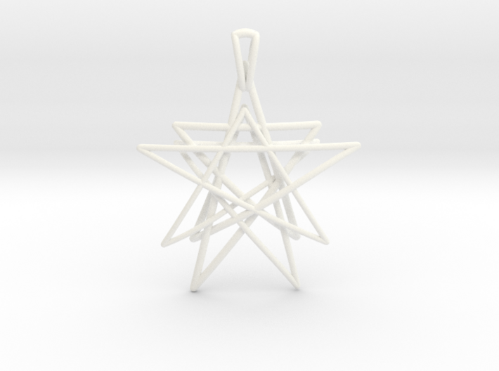 Reach for the Stars Pendant 3d printed