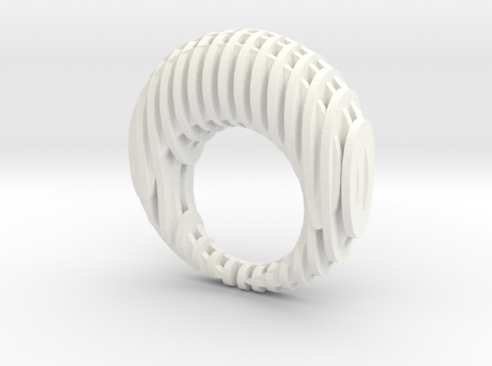 Waffle Ring 17mm 3d printed