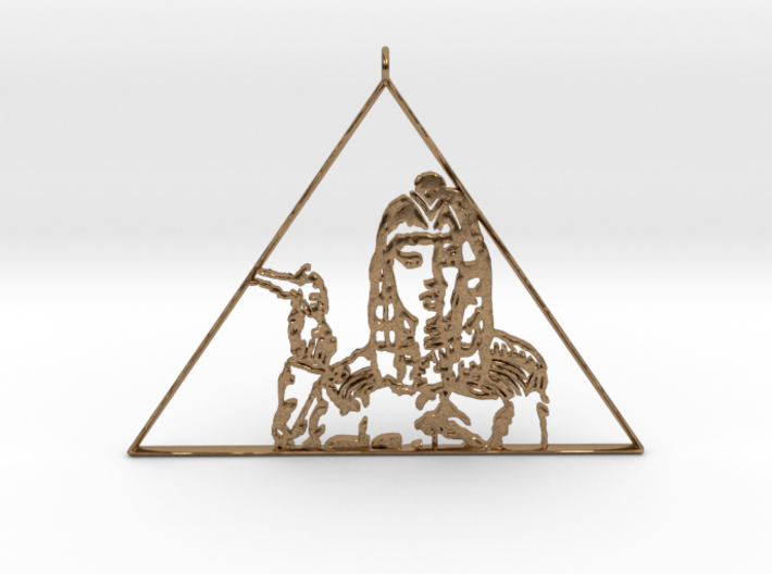 Katy Perry Pendant (Dark Horse) 3D Jewellery 3d printed