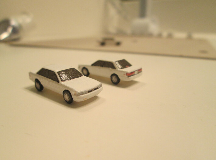 n scale car 1987-1991 toyota camry 3d printed