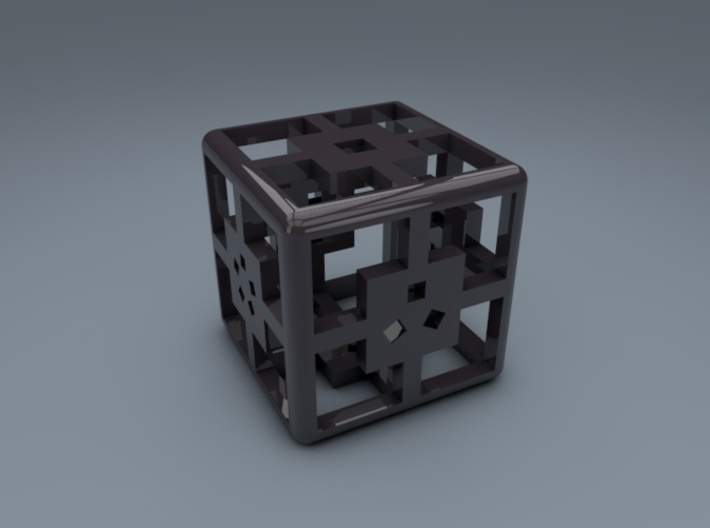 6-Sided Dice - Standard (1.5cm) 3d printed