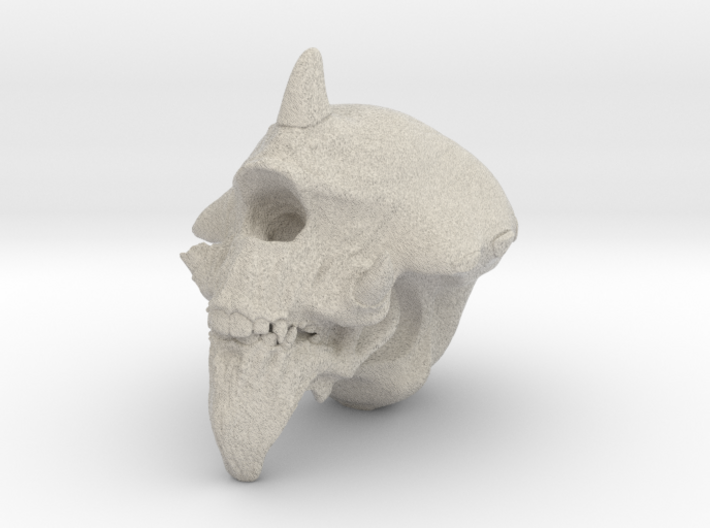 Cyclops Skull 3d printed