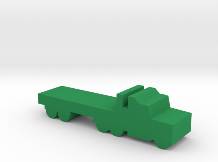Game Piece, Semi-truck Flatbed 3d printed