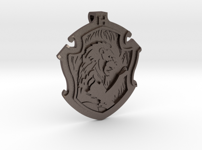 Gryffindor House Crest - Pendant LARGE 3d printed 
