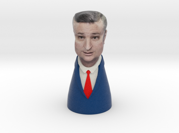 Ted Cruz Finger Puppet 3d printed