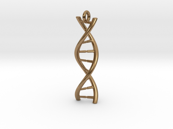 DNA Pendant with hook 3d printed