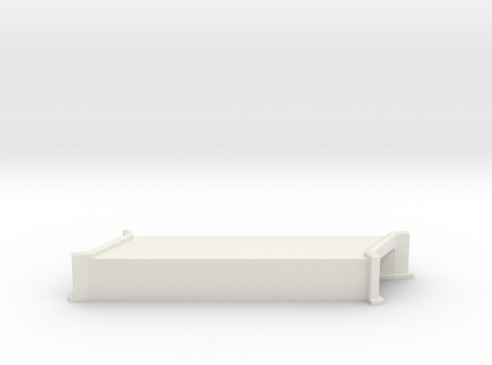 N-Scale Concrete Highway Angled Culvert 3d printed