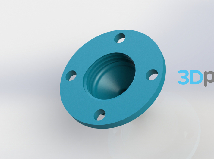 Drip Nozzle (3/8 Inch, 4 Holes) - 3Dponics  3d printed Drip Nozzle (3/8 Inch, 4 Holes) - 3Dponics Drip Hydroponics