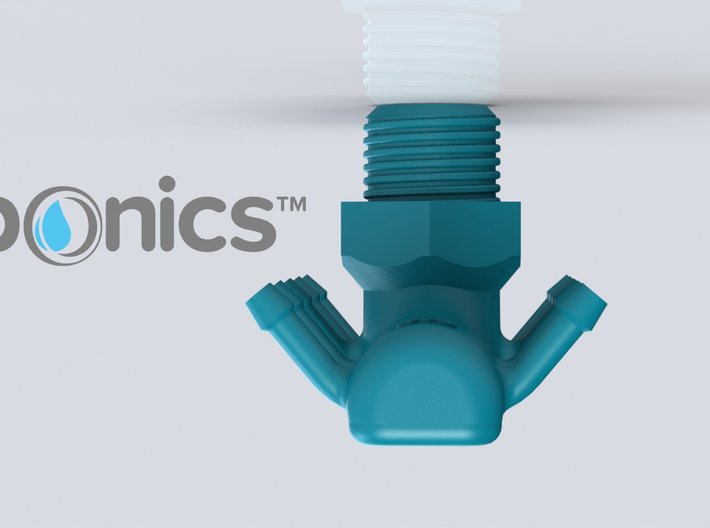 Pump Connector - 3Dponics Drip Hydroponics 3d printed Pump Connector - 3Dponics Drip Hydroponics