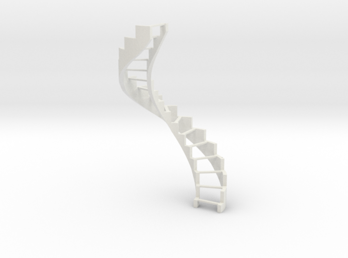 Spiral Staircase in 1:12 3d printed 