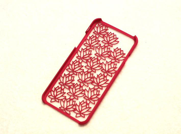 Lotus iPhone6/6S case for 4.7 inch 3d printed 