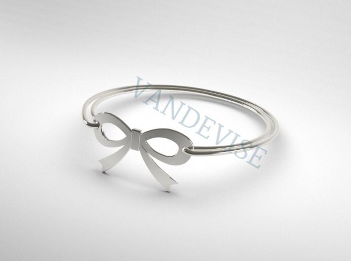 Bow Bracelet 3d printed 