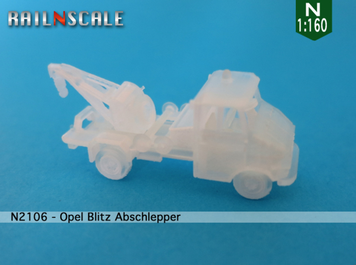 Opel Blitz A Abschlepper (N 1:160) 3d printed 