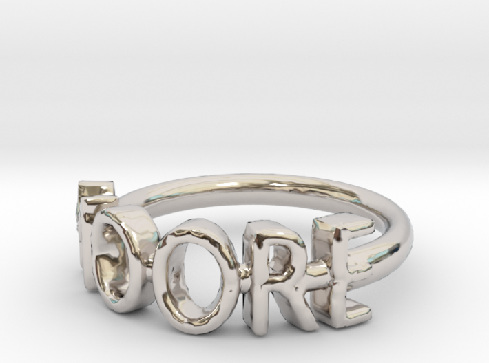 Moore Ring Size 6 3d printed