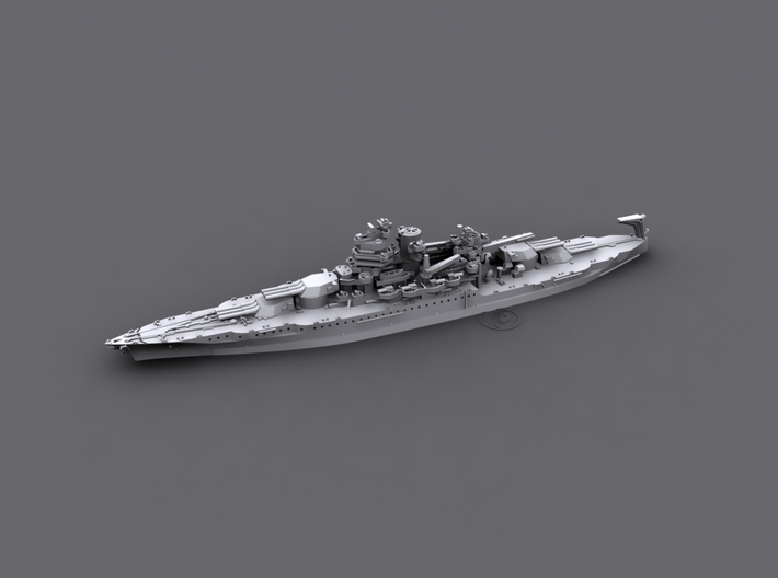USN BB40 New Mexico [early-war;1942] 3d printed Computer software render