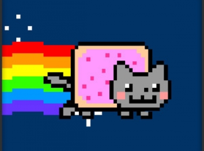 Nyan Cat 3d printed source image