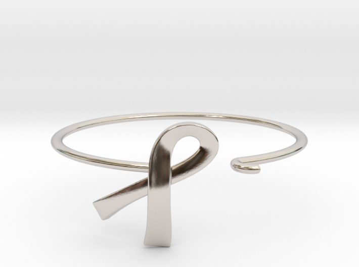 Ribbon Wire Bracelet 3d printed