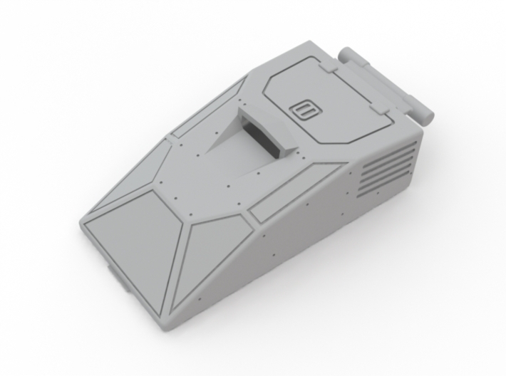 Hiss Canopy Armored for 25th Anniversary Version 3d printed