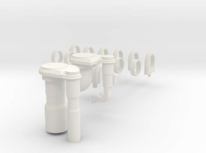 3d Shuttle Fuel Line Fitting 3d printed