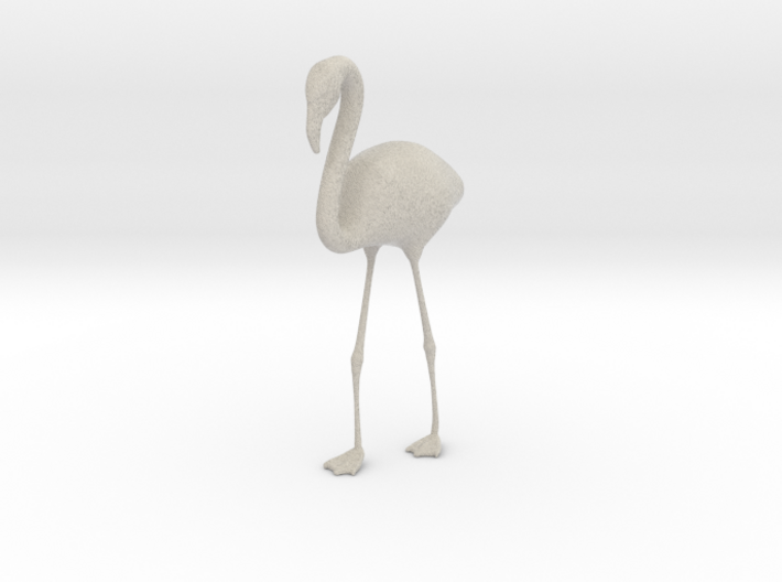 Flamingo - One Color 3d printed