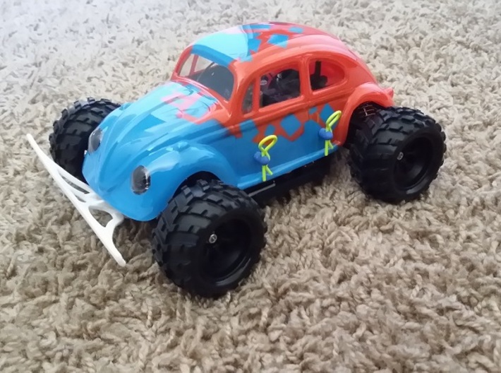 Losi Micro 1/24 Chassis Ver. B Wide 3d printed 